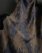 "BALENCIAGA" Large size lame jacquard weave stole