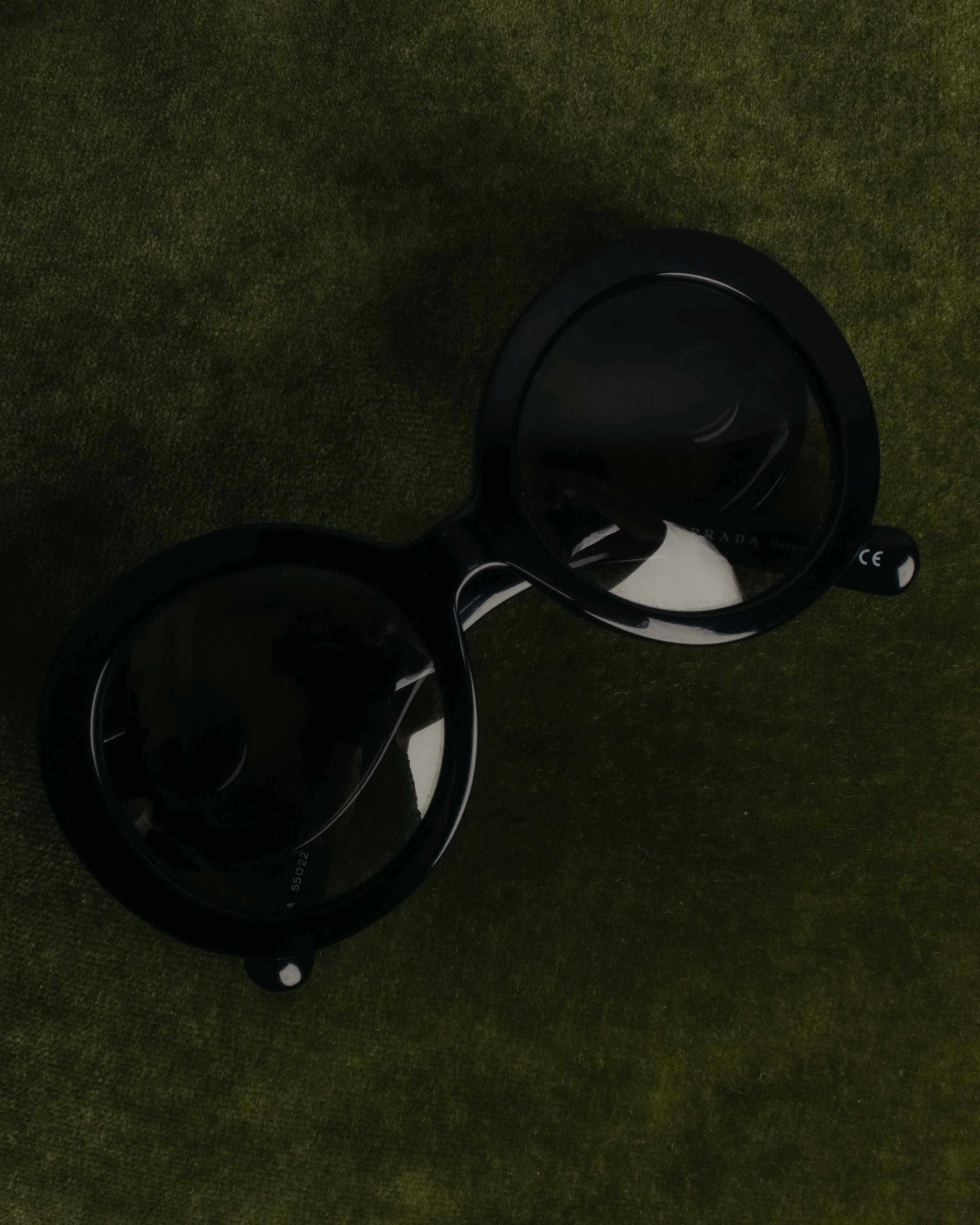 "PRADA" 10's Sculptural baroque sunglasses