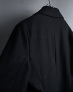 -SPECIAL- "CELINE" 1997-04's Michael Kors period minimal detail long chester coat