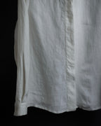 "LOEWE" 00's Fly front linen shirt