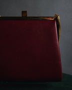 "BURBERRY" 00’s Framed chain formal bag