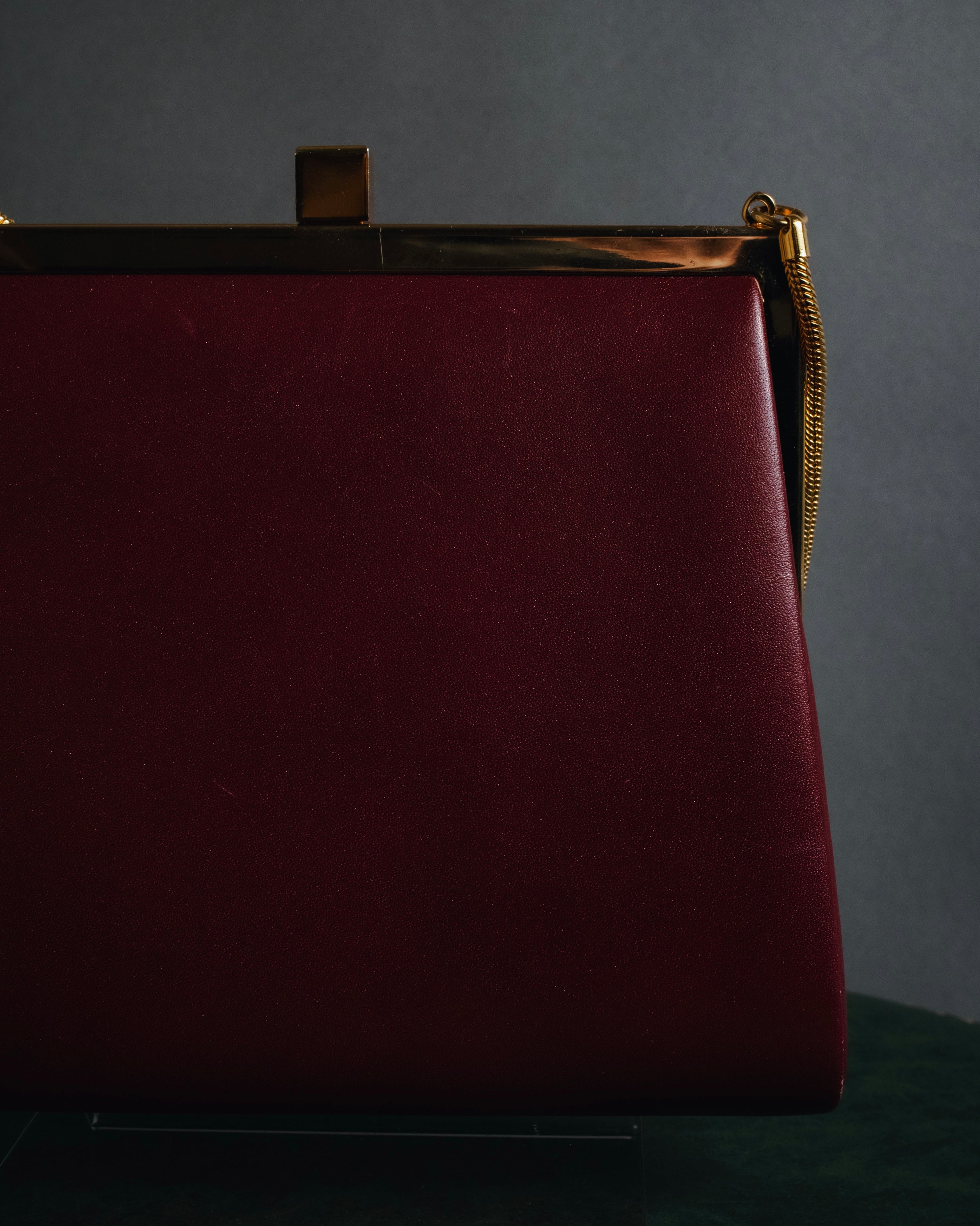 "BURBERRY" 00’s Framed chain formal bag