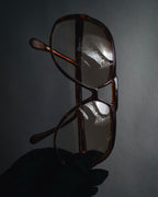 "Yves Saint Laurent" 80’s-90’s Oversized double-bridge aviator sunglasses