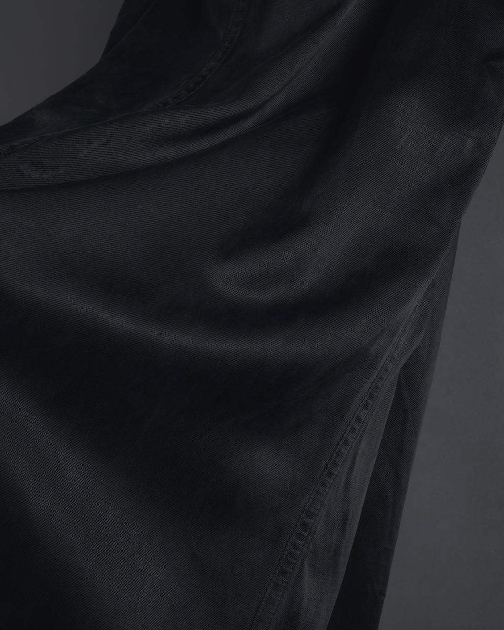 "DRIES VAN NOTEN" 10’s cupro-cotton satin long skirt