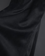 "DRIES VAN NOTEN" 10’s cupro-cotton satin long skirt