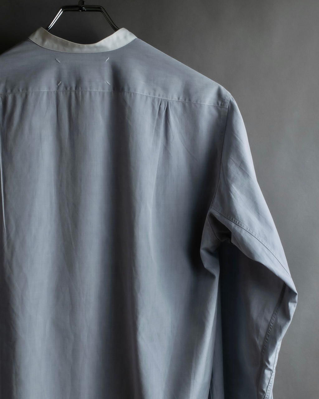 "MAISON MARGIELA" 21SS Long tail design band collar shirt
