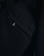 "PRADA" 90’s-00’s Minimal double-breasted wool jacket