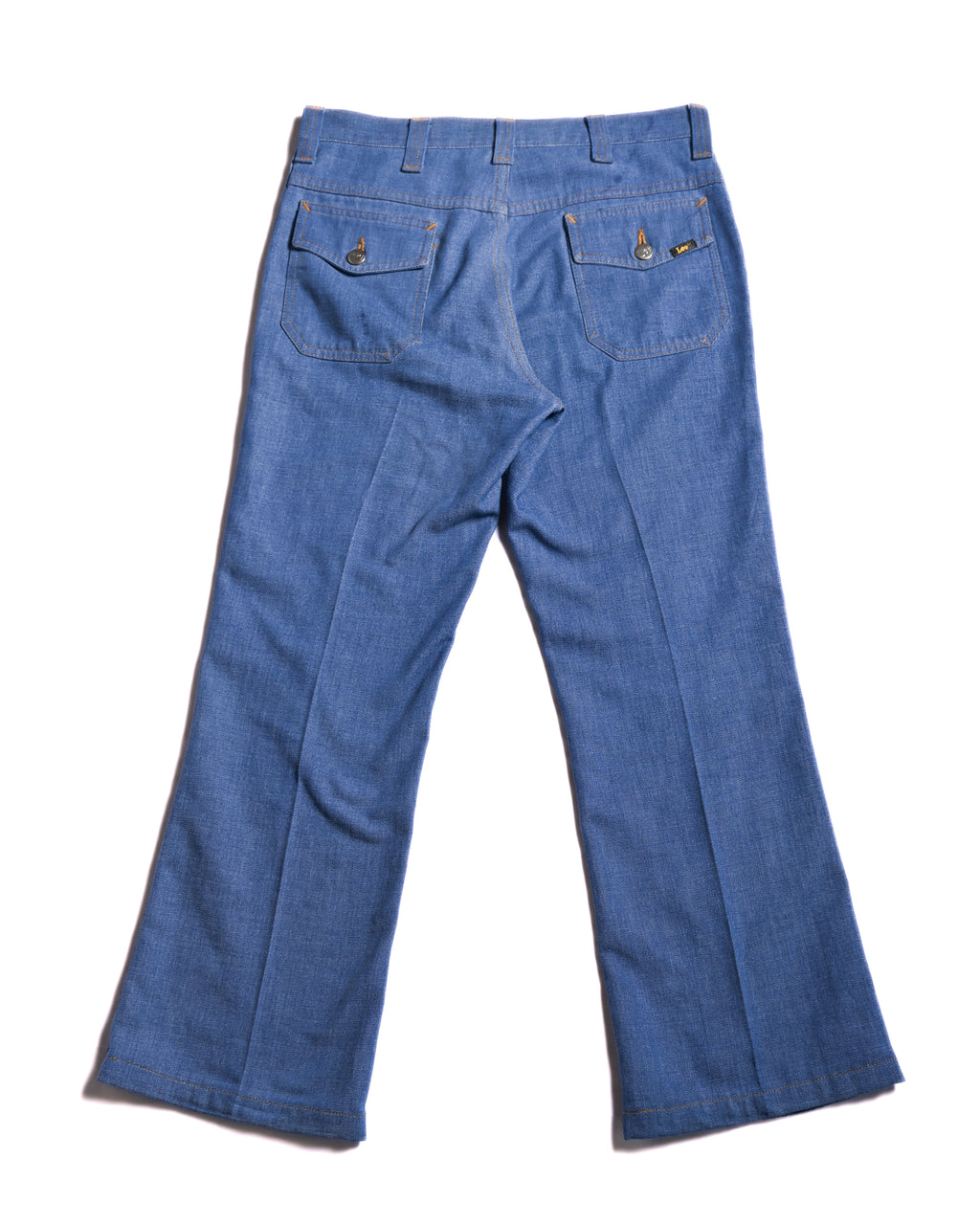 Lee/ Multi Pocket Designed Flare Silhouette Denim Blue