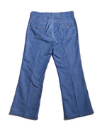 Lee/ Multi Pocket Designed Flare Silhouette Denim Blue