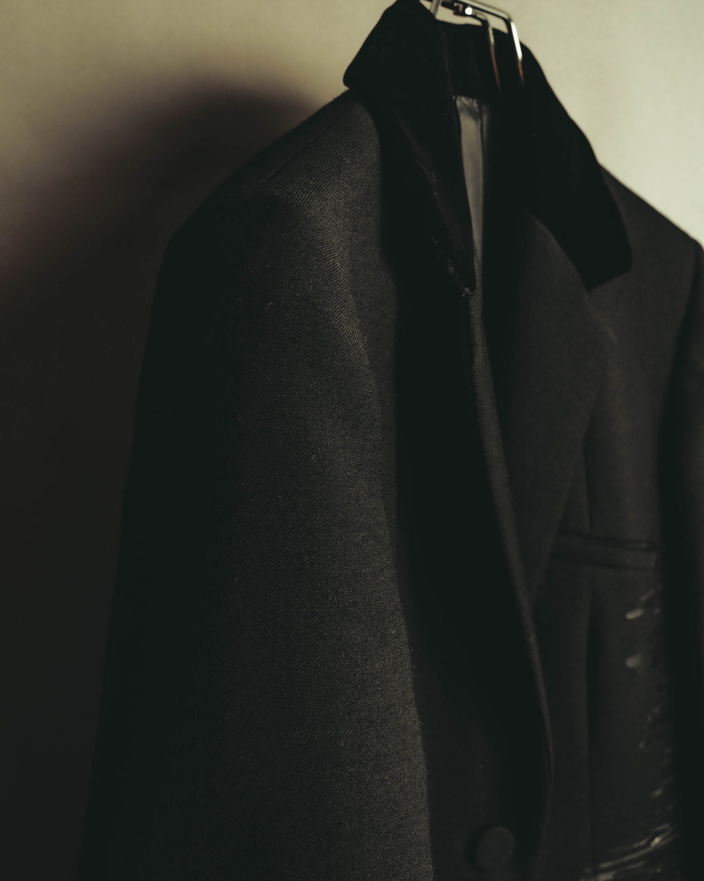 "Bottega Veneta" 90's-00's Sculptural tailored long coat