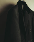 "Bottega Veneta" 90's-00's Sculptural tailored long coat