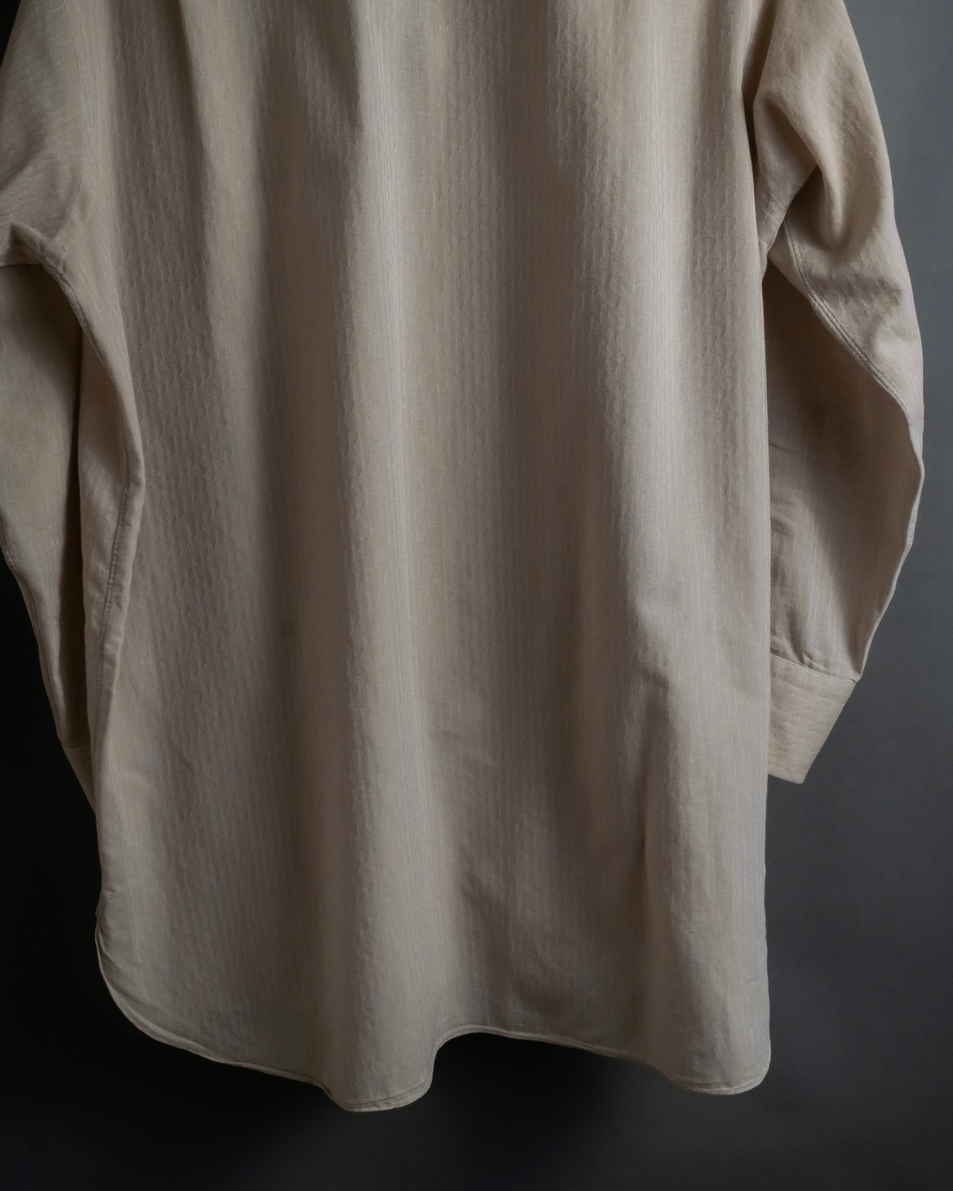 "CHRISTIAN DIOR MONSIEUR" 80's Marc Bohan design woven shirt