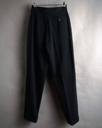 “EMPORIO ARMANI” 90’s-00’s High-waisted wide slacks