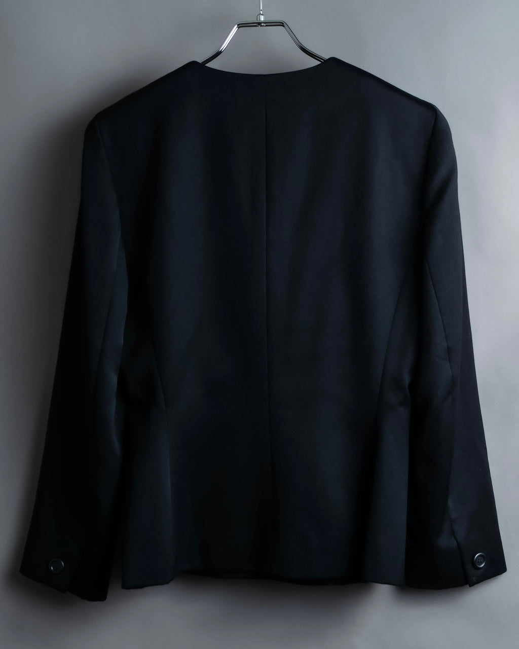 “Christian Dior” Beautiful shape no collar jacket
