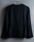 “Christian Dior” Beautiful shape no collar jacket