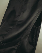 -SPECIAL- “HERMES” 2007-2009 Super 100s pinstripe tailored long gilet