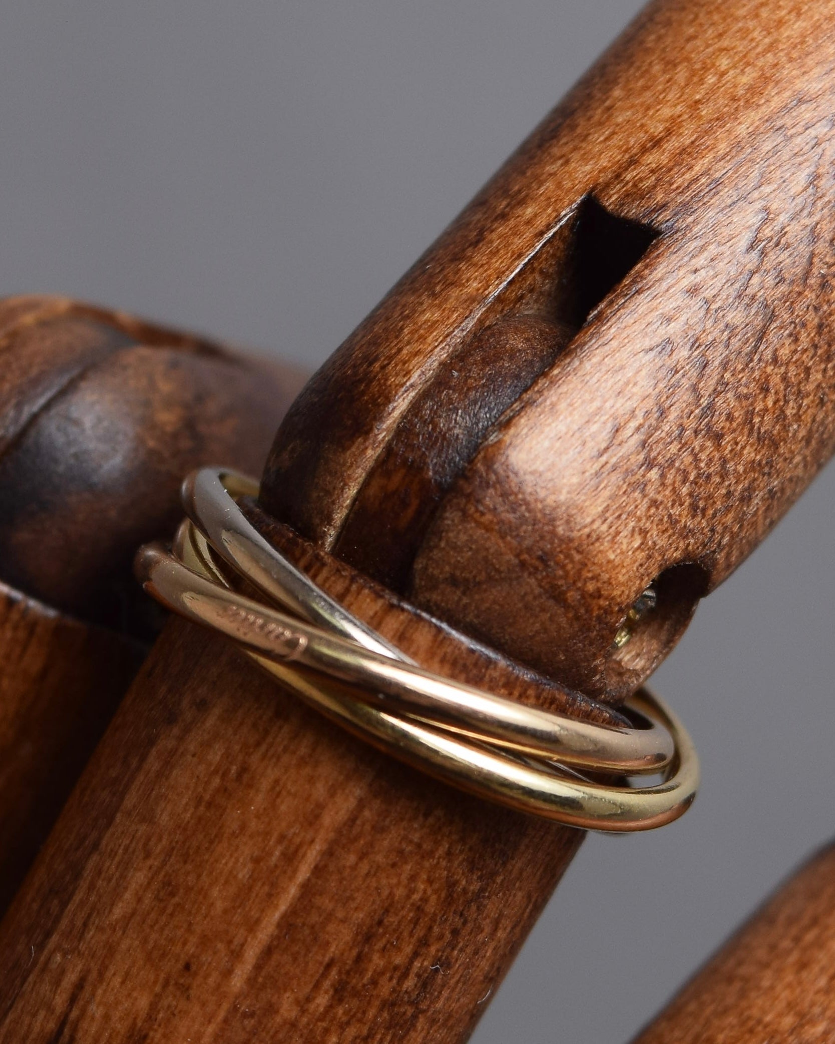 "Cartier" Eternal masterpiece gold Trinity ring