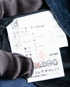 "Comme des garçons robe de chambre" Beautiful velour double half coat