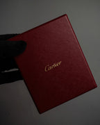 "Cartier" Band 1PD PG AU750 diamond ring