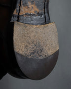 "LOUIS VUITTON" Layered panel design leather shoes