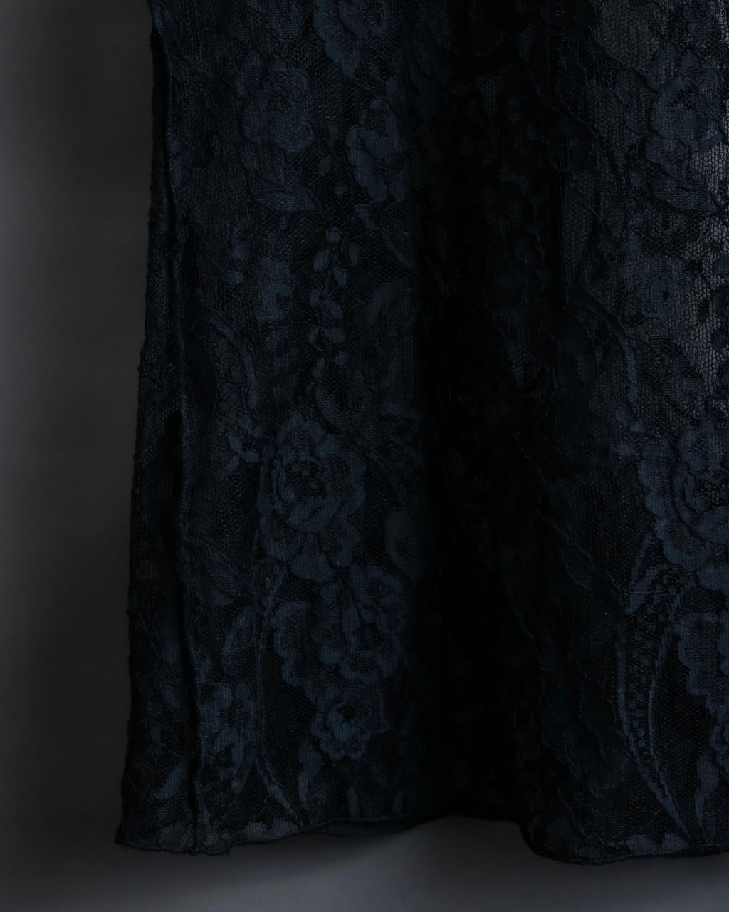 "D&amp;G" Botanical pattern lace shift dress