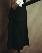"REGULATION Yohji Yamamoto" 2022AW Sculptural sleeveless long vest