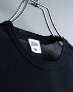 “Jean Paul Gautier” Fringe detailed  asymmetry shear top