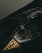 "Valentino Orlandi" 80's-90's Sculptural quilted leather shoulder bag