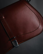 –SPECIAL– "PRADA" 90’s-00’s Minimal strap flap shoulder bag