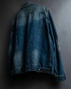 "NUMBER (N)INE" Vintage washed denim jacket