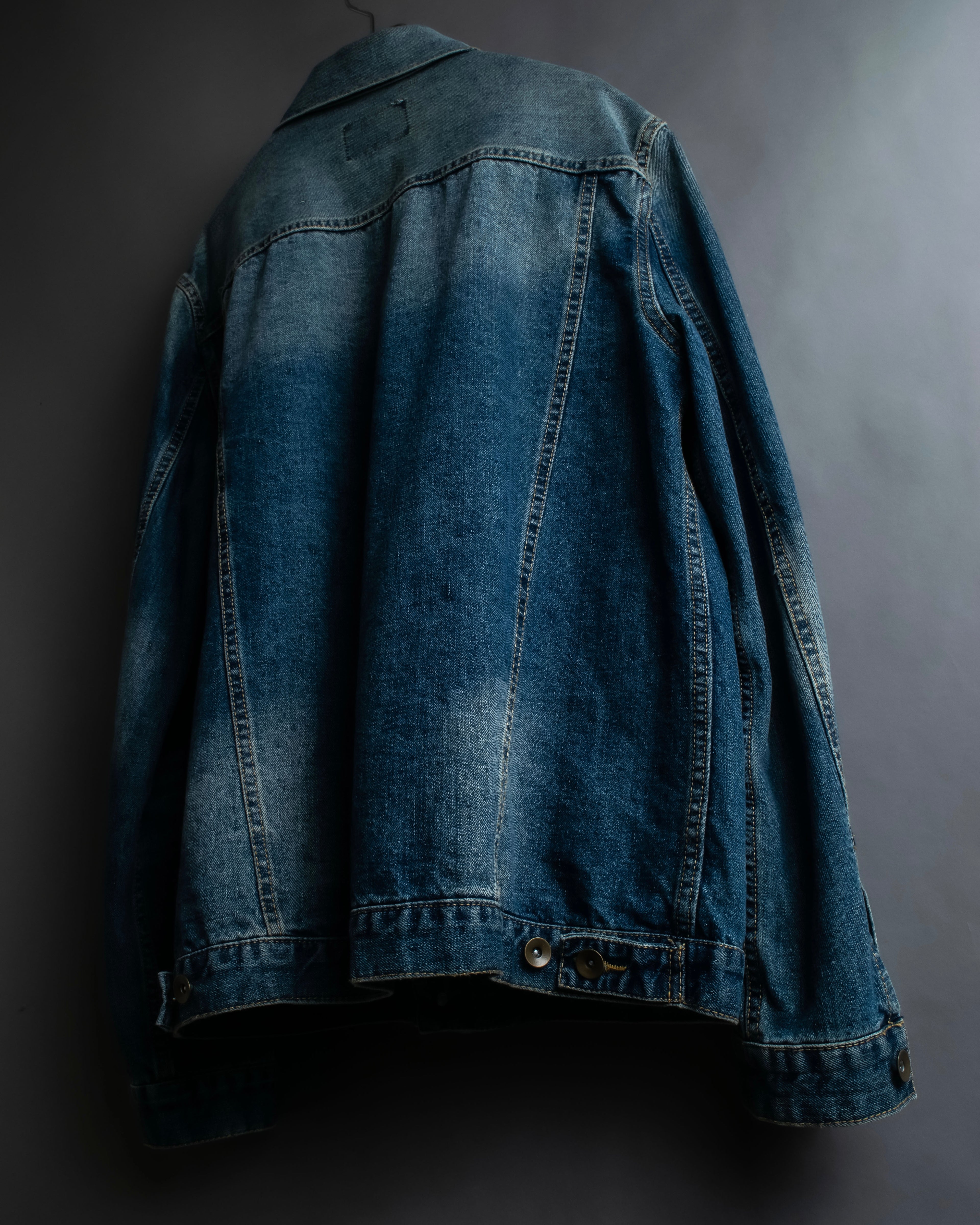 "NUMBER (N)INE" Vintage washed denim jacket