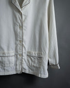 "CELINE" 90's-00's Macadam print pajama set up