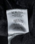 "GUCCI" Tom Ford period round neck flying squirrel long coat