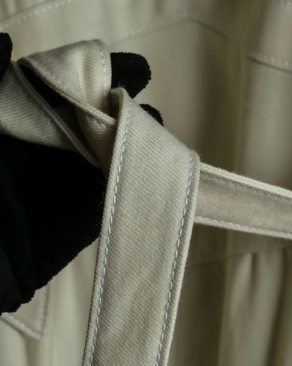 "VALENTINO" Belted design sleeveless long dress