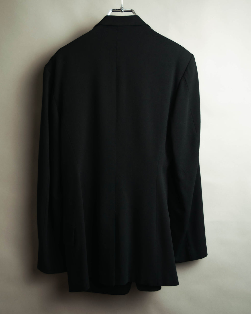"Y's" 90's-00's Wool rayon single-breasted tailored jacket
