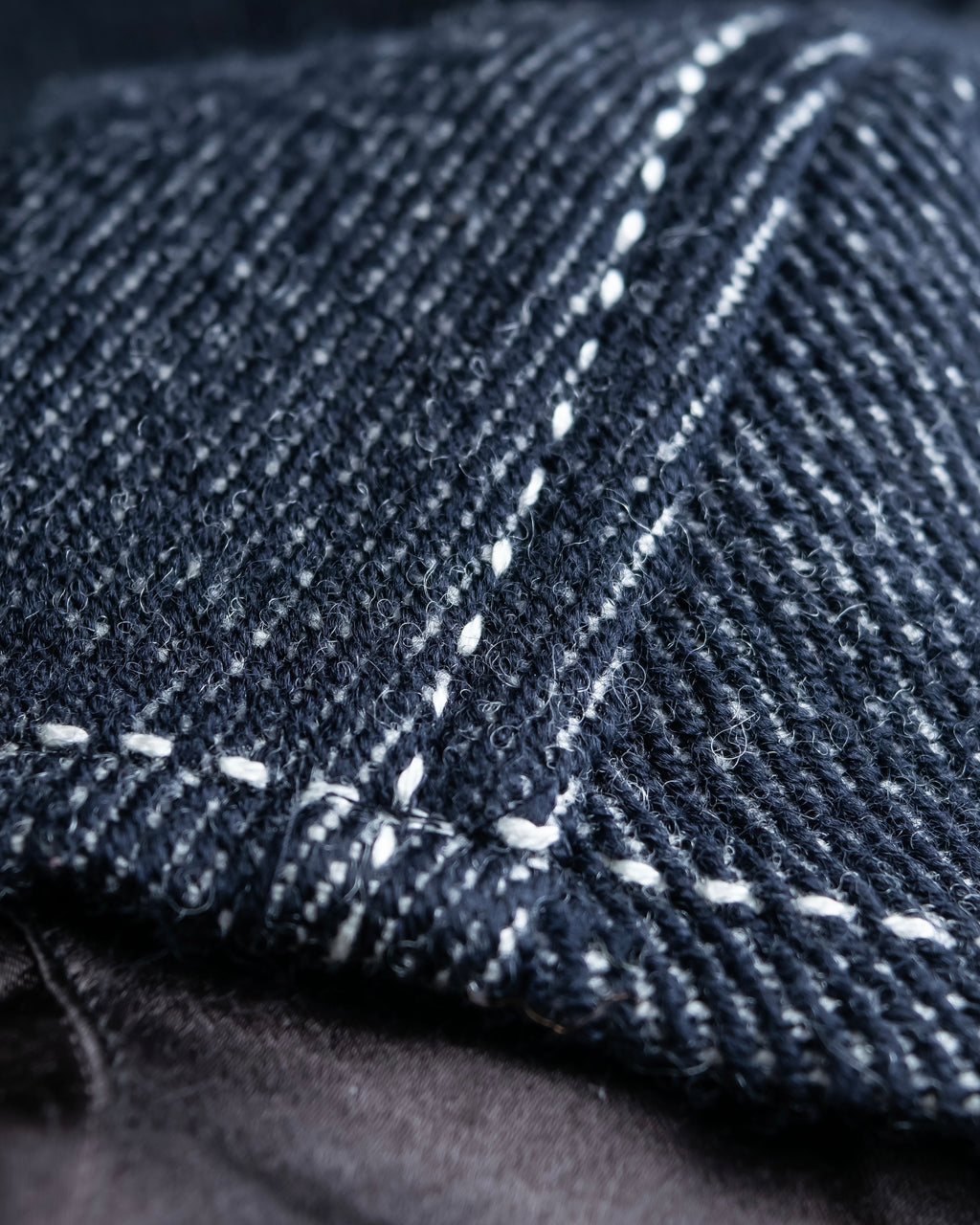 "tricot COMME desGARCONS" Flared silhouette wool cropped skirt