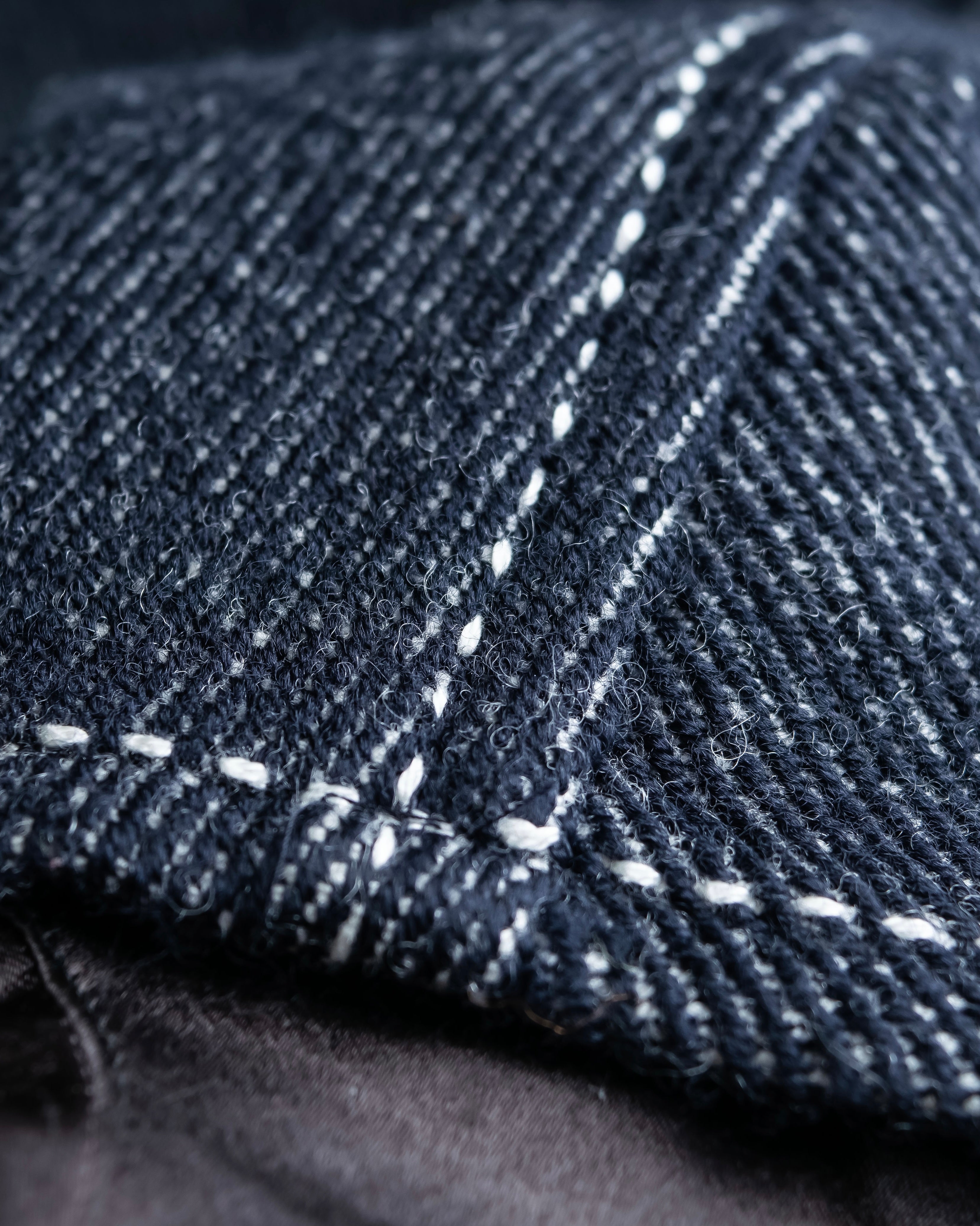 "tricot COMME desGARCONS" Flared silhouette wool cropped skirt