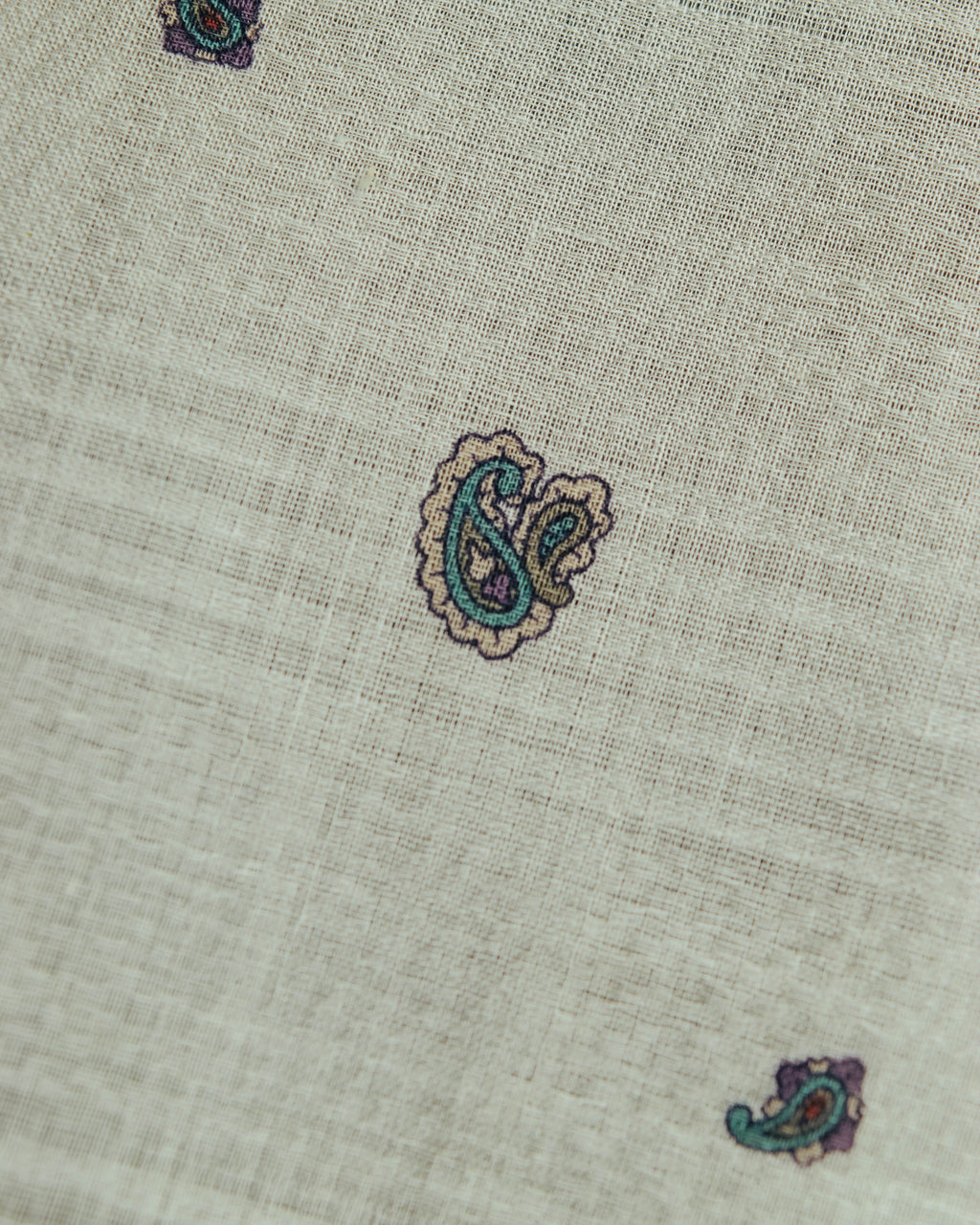 “Christian Dior” 80’s-90’s Cotton paisley border scarf