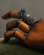 -SPECIAL- “Jean Paul Gaultier“ 90’s-00’s oxidized silver knot ring