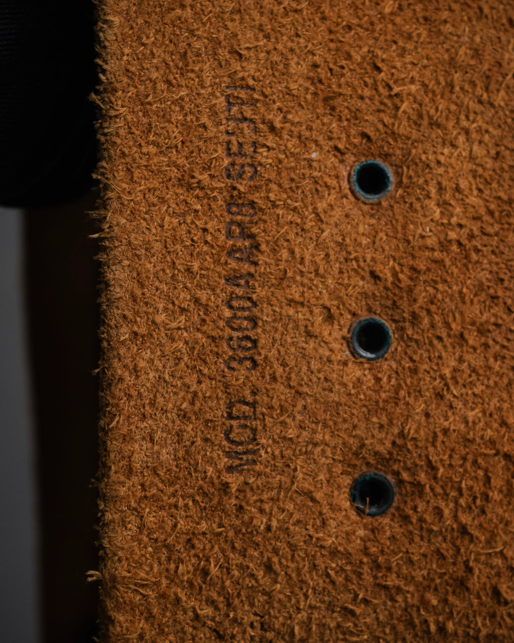 “DIESEL” 2000’s Studded craft leather belt