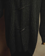 "MM6 Maison Martin Margiela" 00's-10's Alpaca blend hooded knit duffle coat