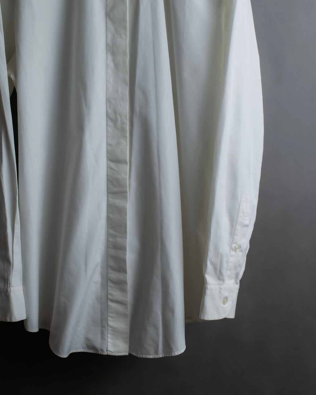 "HERMES" Margiela period collar change shirt