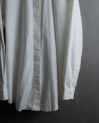 "HERMES" Margiela period collar change shirt