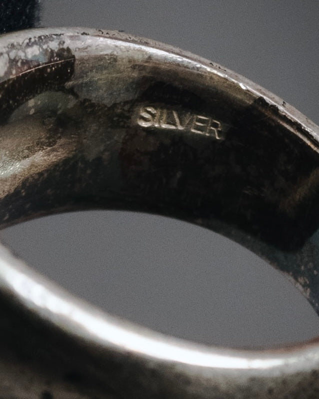 "Jean Paul GAULTIER" 90’s-00’s Sculpted wave band ring