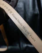 "Maison Martin Margiela" No. 11 Bella Pelle minimal design leather belt