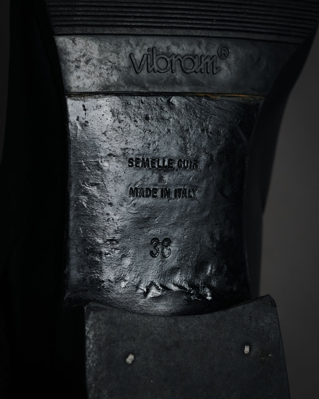 "HERMES" 90’s-00’s box calf H buckle loafers