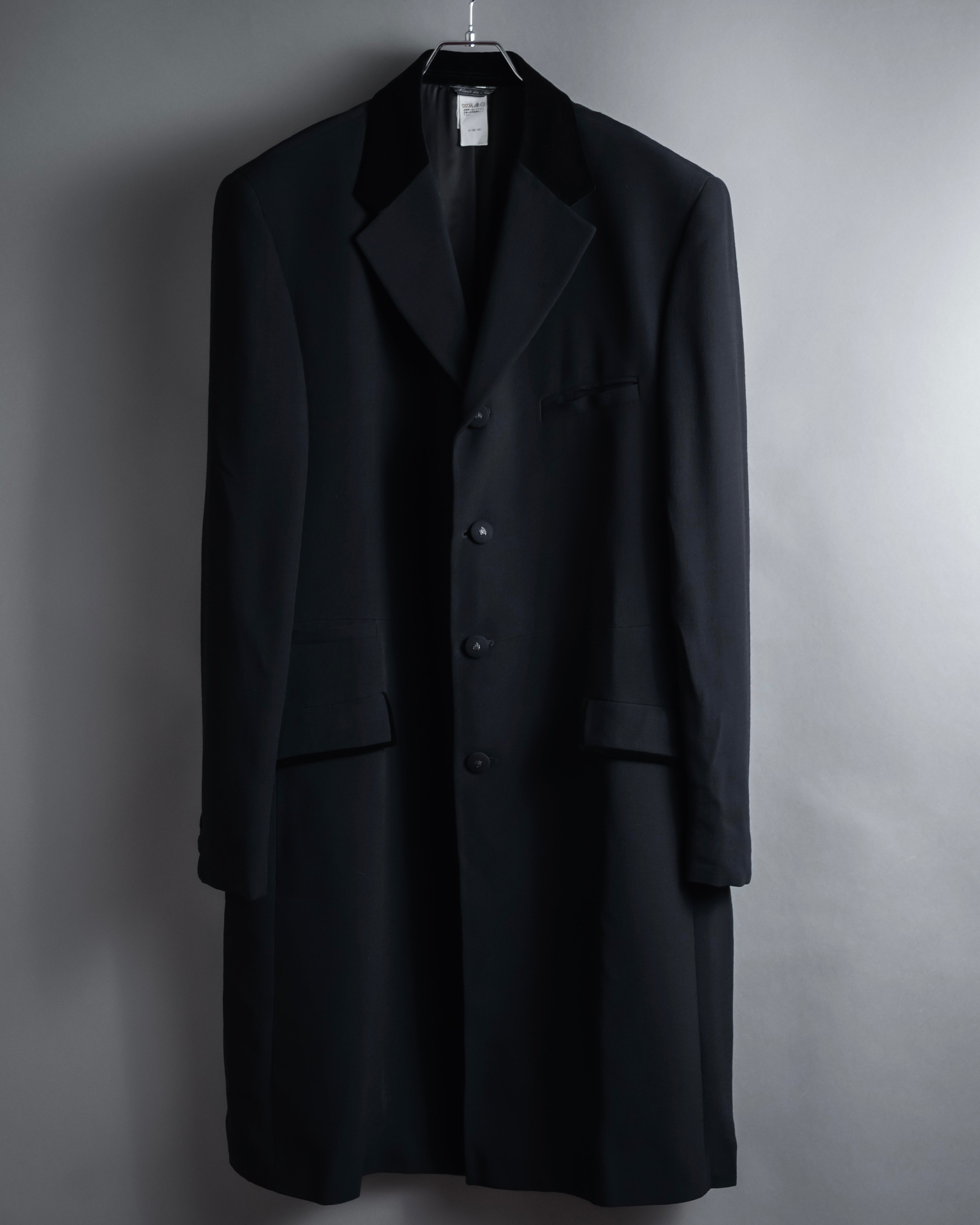 "Gianni Versace" 90’s couture wool-blend long coat