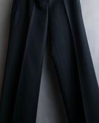 "Chloe" Oversized wool matte black set up