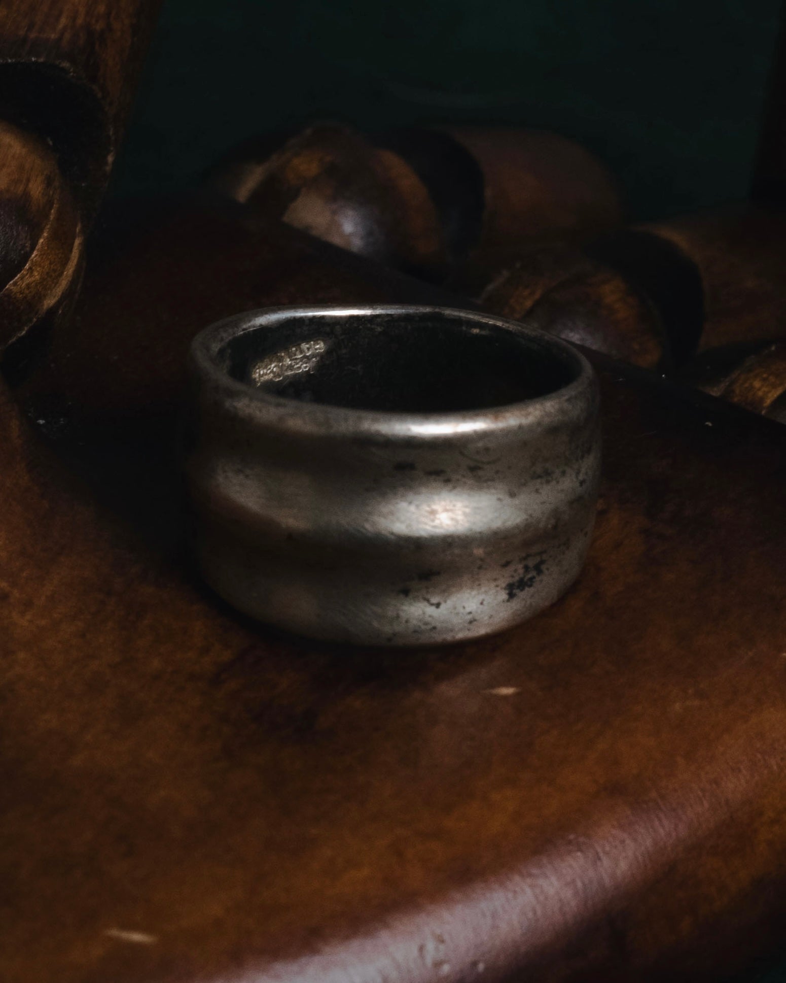 "Jean Paul GAULTIER" 90’s-00’s Sculpted wave band ring