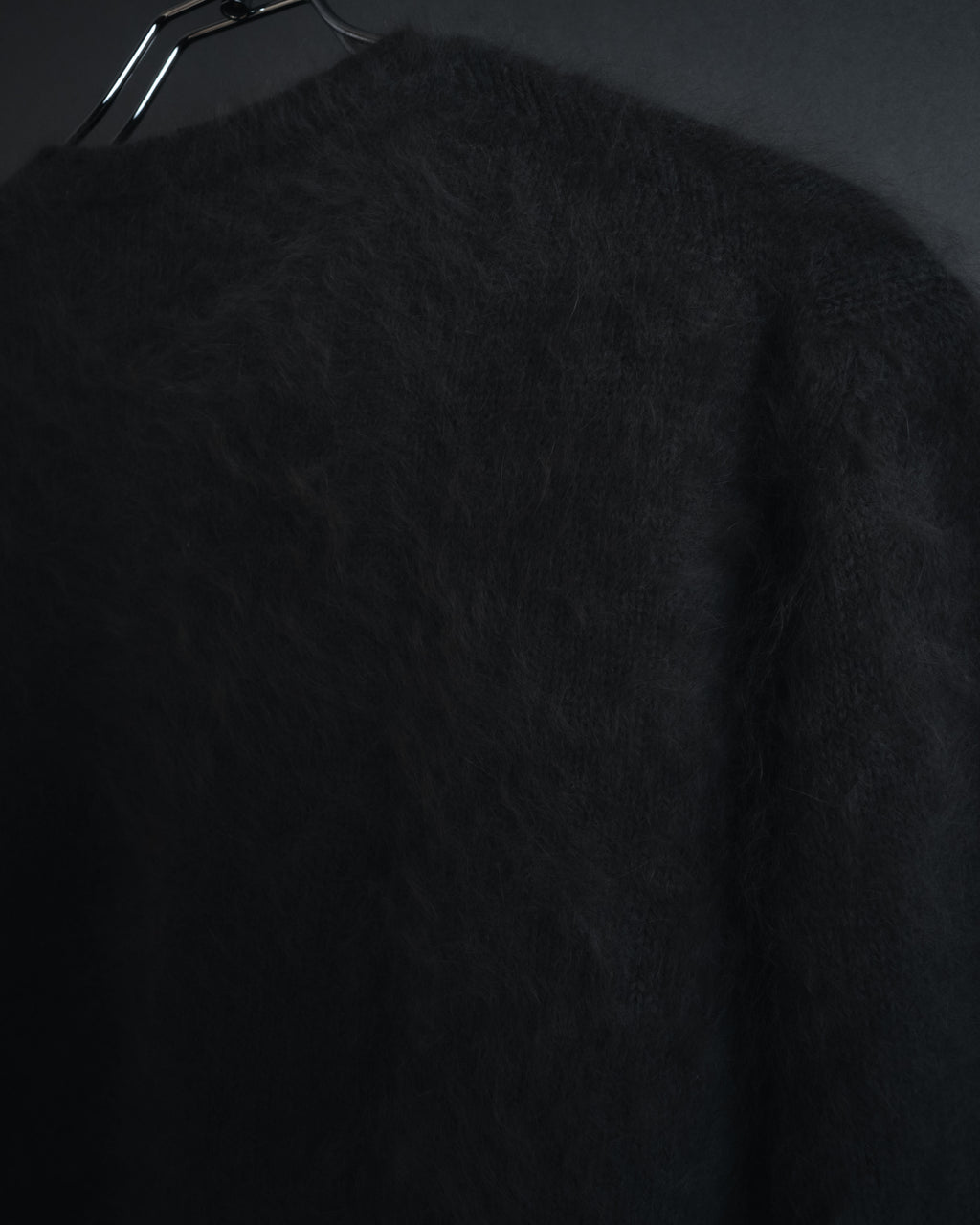 "GUCCI" 2010-11 angora blend brushed crewneck knit